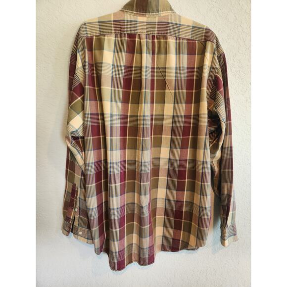 Ralph Lauren Men's Button-Down Shirt XL Plaid Long Sleeve Classic Fit 100%... - Picture 7 of 7